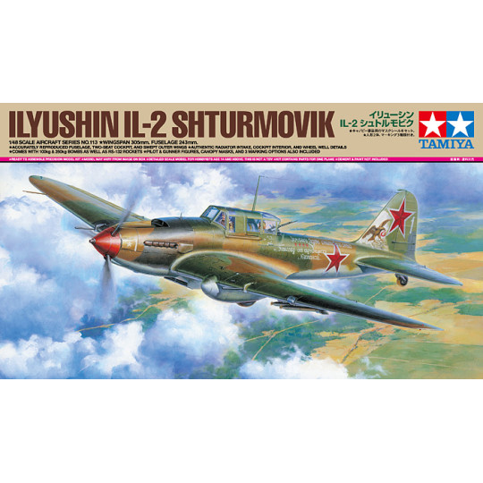 Ilyushin Il-2 Shturmovik 1/48 TAMIYA
