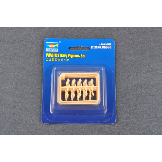 figurines personnages US Navy 1/200 TRUMPETER