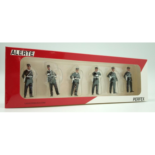 Agents de Police (6) 1/87 PERFEX