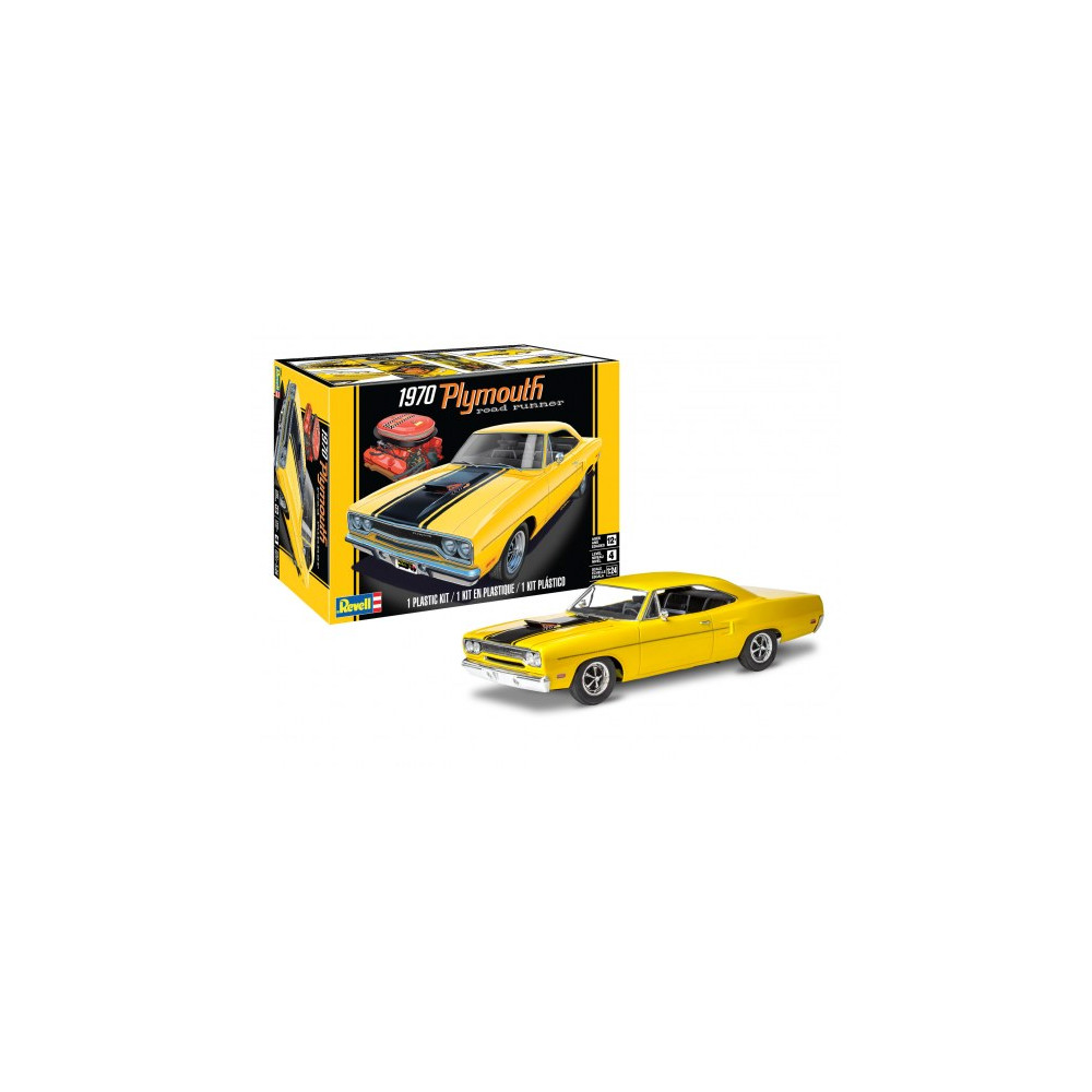PLYMOUTH road runner 1970 1/24 REVELL