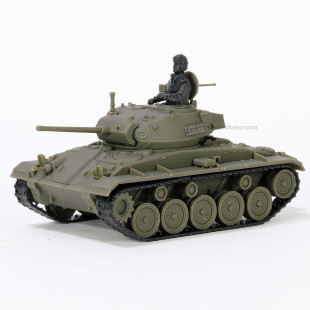 Char tank U.S. M24 CHAFFEE 1/72 FORCES OF VALOR