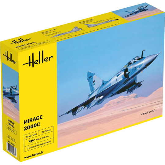 MIRAGE 2000 C 1/48 HELLER