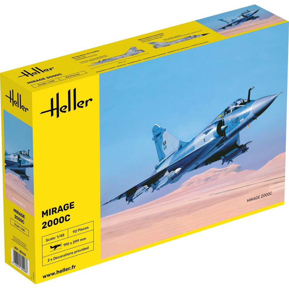 MIRAGE 2000 C 1/48 HELLER