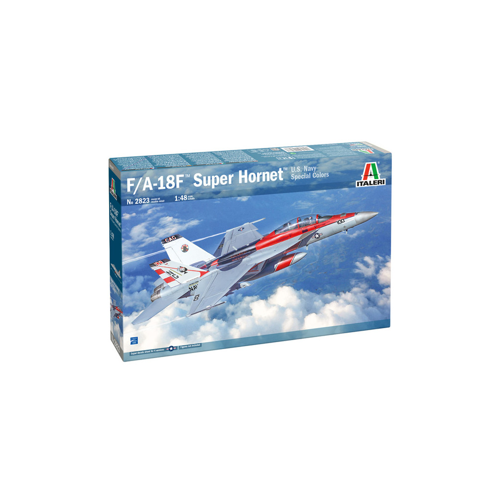 Avion maquette Boeing F/A-18F Super Hornet 1/48 ITALERI