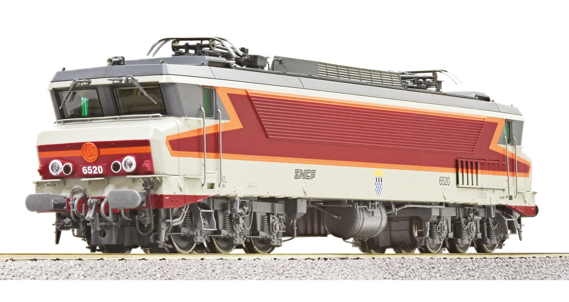 Locomotive Electrique DIGITAL SON CC 6500 6520 SNCF 1/87 HO ROCO