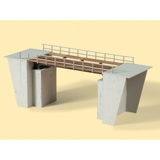 Maquette pont court 1/87 HO AUHAGEN