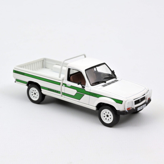 PEUGEOT 504 Pick Up 4x4 Dangel 1985 Blanc 1/43 NOREV