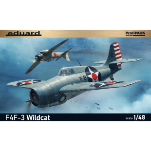 Grumman F4F - 3 WILDCAT 1/48 US WWII FIGHTER 1/48 EDUARD ProfiPACK