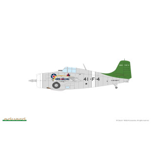 Grumman F4F - 3 WILDCAT 1/48 US WWII FIGHTER 1/48 EDUARD ProfiPACK
