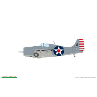 Grumman F4F - 3 WILDCAT 1/48 US WWII FIGHTER 1/48 EDUARD ProfiPACK