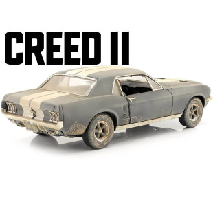 Ford Mustang coupé 1967 "Creed II" (2018) noir mat 1/18 GREENLIGHT
