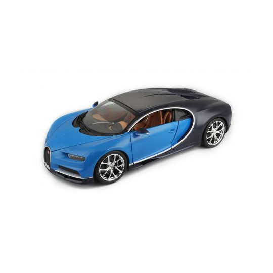 BUGATTI CHIRON bleu 1/18 BBURAGO