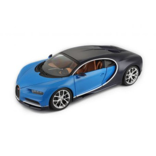 BUGATTI CHIRON bleu 1/18 BBURAGO