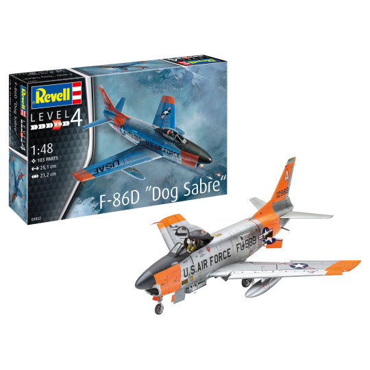 North American F-86D Sabre Dog 1/48 REVELL