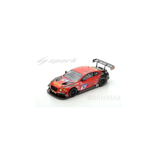 BENTLEY Continental GT3 n°36 20ème Nurburgring 2017 1/18 SPARK