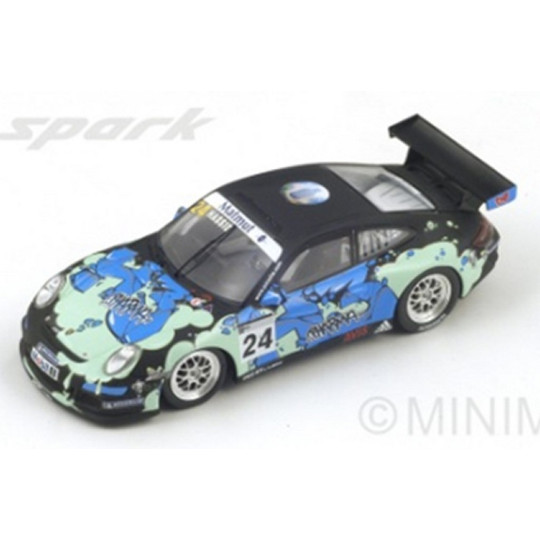 PORSCHE 997 GT3 Cup n°24 Champion Class B 2010 1/43 SPARK