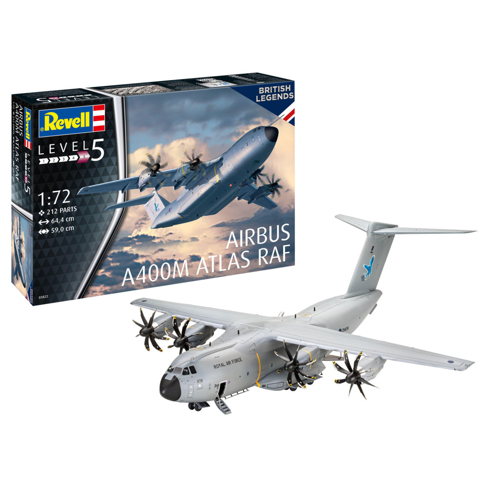 Airbus A400M Atlas "RAF" Maquette 1/72 REVELL