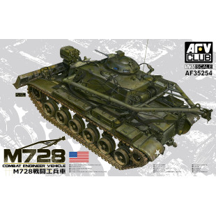 Char Tank WW2 US M60 Patton Génie M728 1/35 AFV