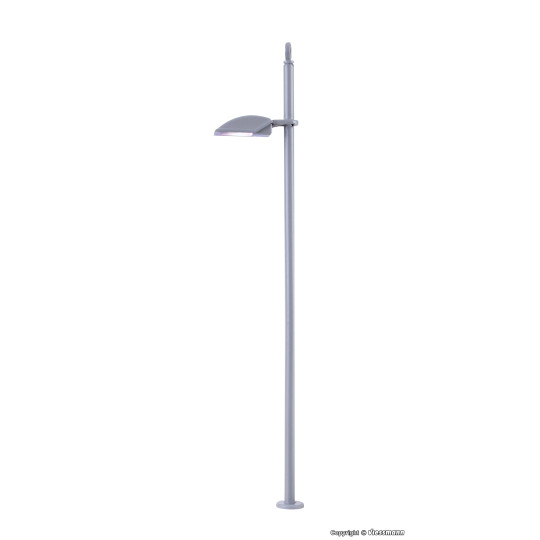 Lampadaire moderne passage piétons LED blanc 1/87 VIESSMANN