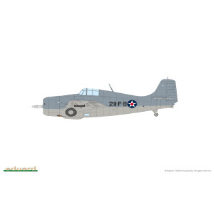 Grumman F4F WILDCAT 1/48 US WWII Dual Combo Fighter 1/48 maquette EDUARD ProfiPACK