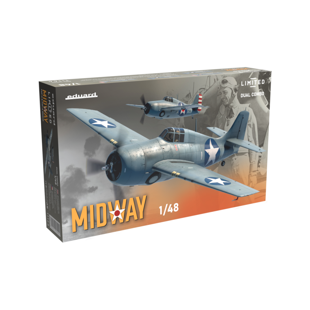 Grumman F4F WILDCAT 1/48 US WWII Dual Combo Fighter 1/48 maquette EDUARD ProfiPACK