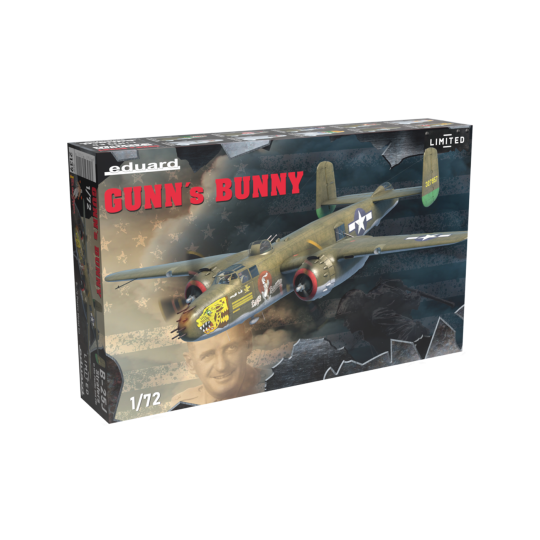 Gunn's Bunny B25-J Mitchell 1/72 Maquette EDUARD ProfiPACK