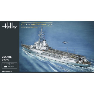 Porte Helicoptere JEANNE D'ARC 1/400 maquette HELLER