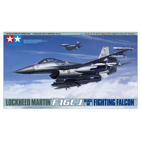 Lockheed Martin F-16 CJ Fighting Falcon maquette 1/48 TAMIYA