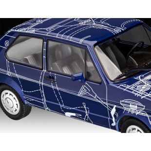 VW GOLF 1 GTI maquette  1/24 ème REVELL