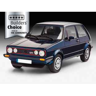 VW GOLF 1 GTI maquette  1/24 ème REVELL