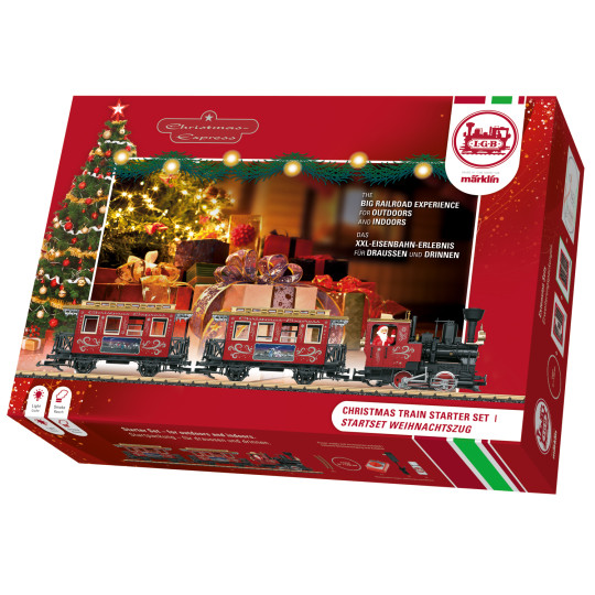 Coffret de départ "Train de Noël" échelle G 1/22.5   LGB