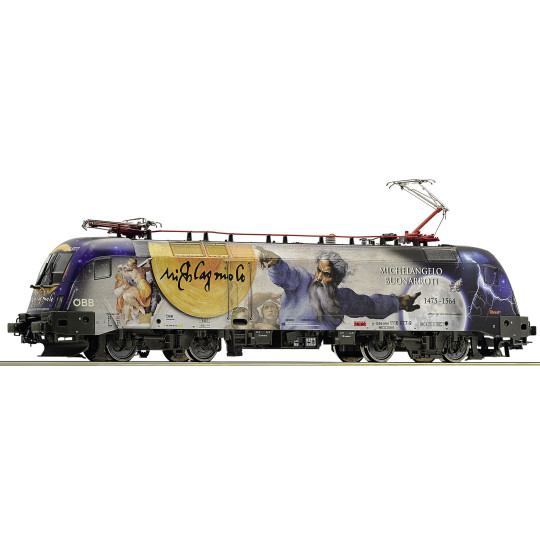 Loco electrique Digital SON BB Class 1216 ÖBB 1116 077-9 Galileo-Michelangelo 1/87 HO ROCO