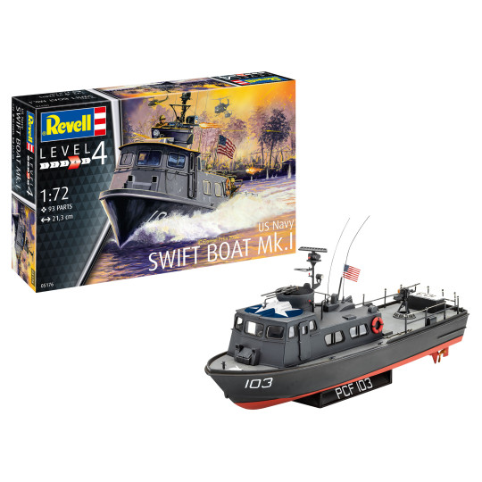 Navire Vedette Patrol Swift Boat Mk.1 maquette 1/72 REVELL