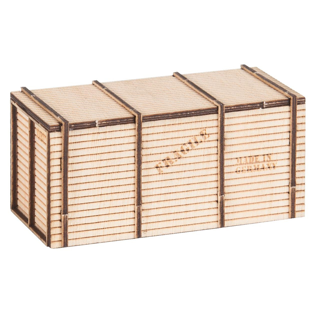 Caisse en bois 1/87 HO FALLER