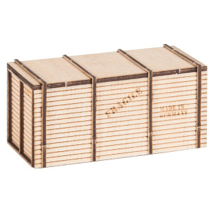 Caisse en bois 1/87 HO FALLER
