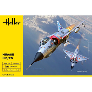 Dassault MIRAGE III E R maquette 1/48 HELLER