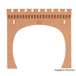 Portails de tunnel voie double 1/87 VOLLMER