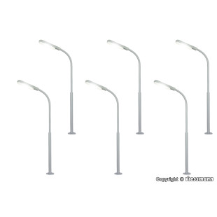 Lampadaires de rue LED blanc 1/87 VIESSMANN