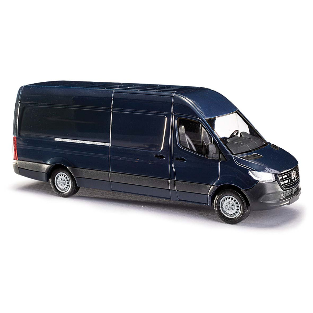 MERCEDES-BENZ Sprinter bleu 1/87 BUSCH