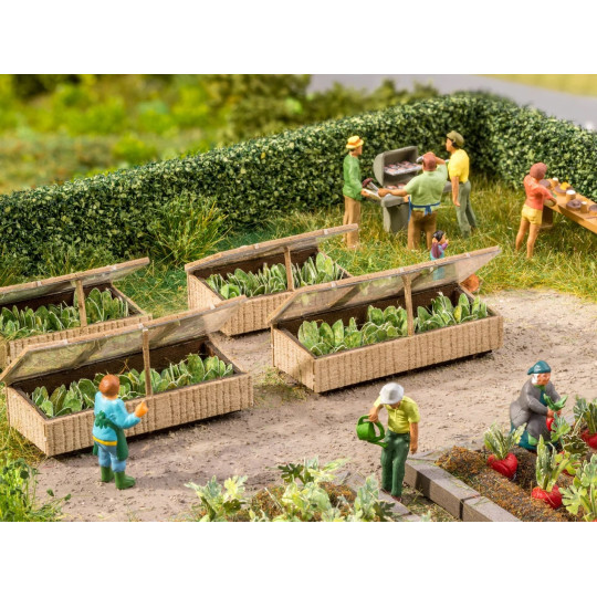 Serres avec salades 1/87 NOCH