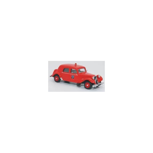 CITROEN Traction 11B 1/87 1952 Pompiers de Tours SAI COLLECTION