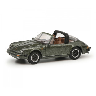 PORSCHE 911 Carrera 3.2 vert metal 1/87ème HO SCHUCO