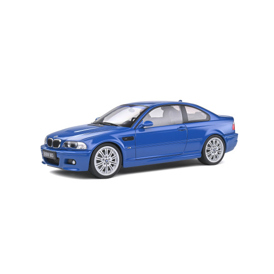 BMW E46 M3 Coupé 2000 Laguna blue 1/18 SOLIDO