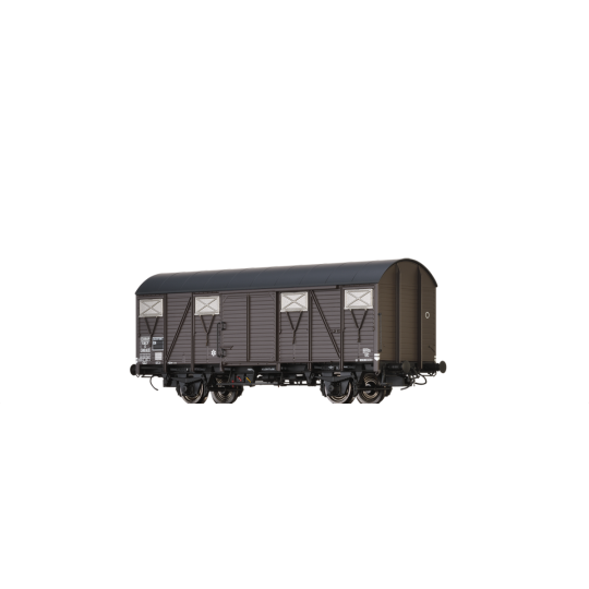 Wagon fourgon couvert essieux K "EUROP" SNCF 1/87 HO BRAWA