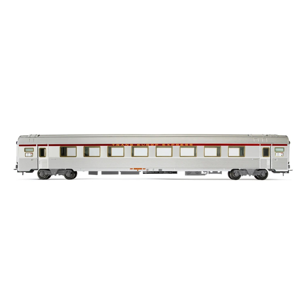 Voiture Inox TEE MISTRAL 69 SNCF 1cl 1/87 HO JOUEF