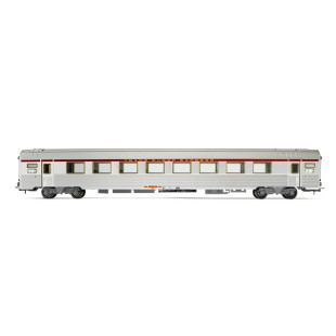 Voiture Inox TEE MISTRAL 69 SNCF 1cl 1/87 HO JOUEF