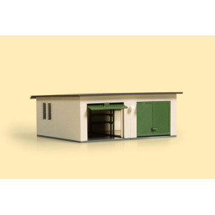 Maquette : Double garage 1/87 HO AUHAGEN