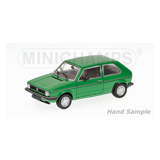 VOLKSWAGEN GOLF 1980 VERTE 1/43 MINICHAMPS