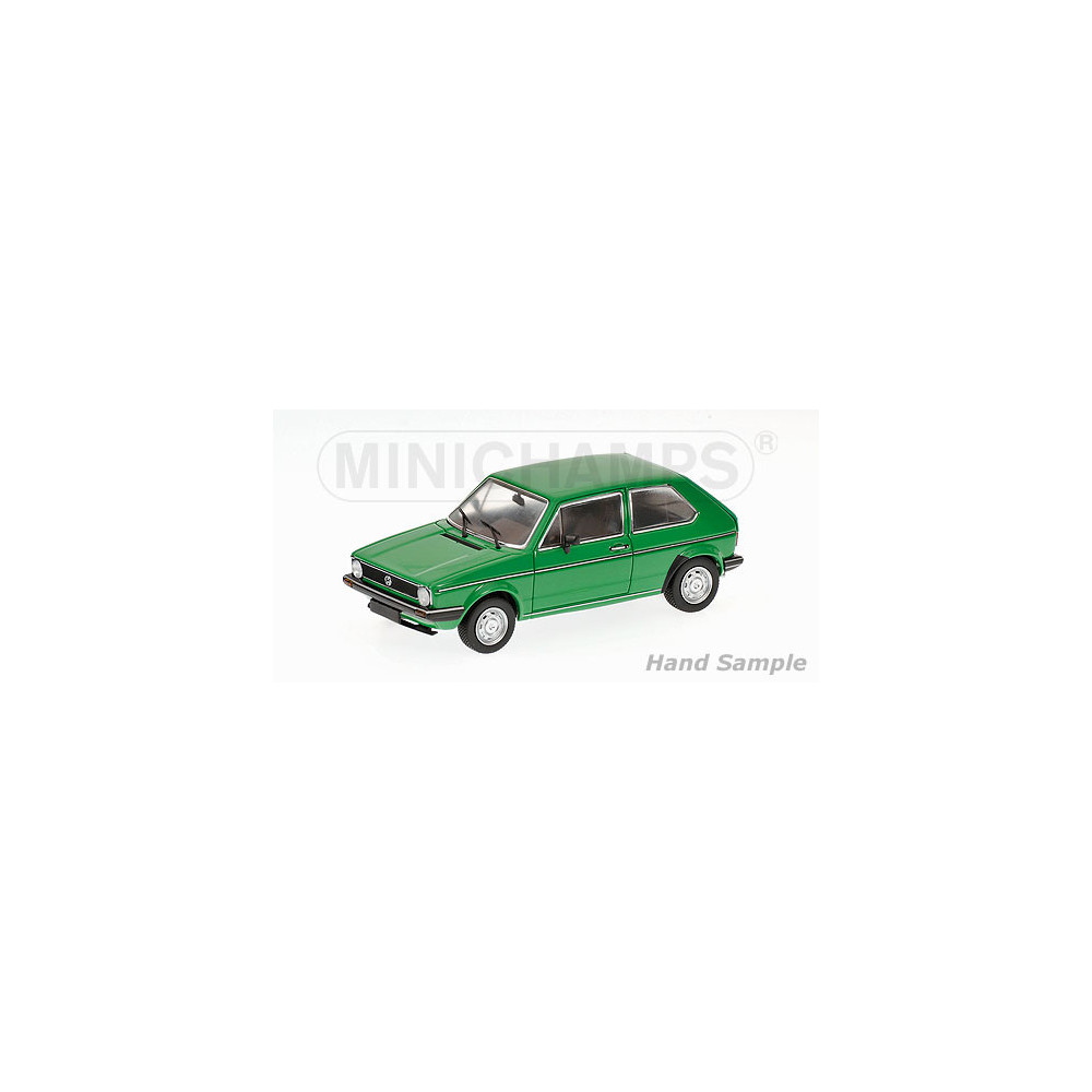 VOLKSWAGEN GOLF 1980 VERTE 1/43 MINICHAMPS