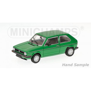 VOLKSWAGEN GOLF 1980 VERTE 1/43 MINICHAMPS